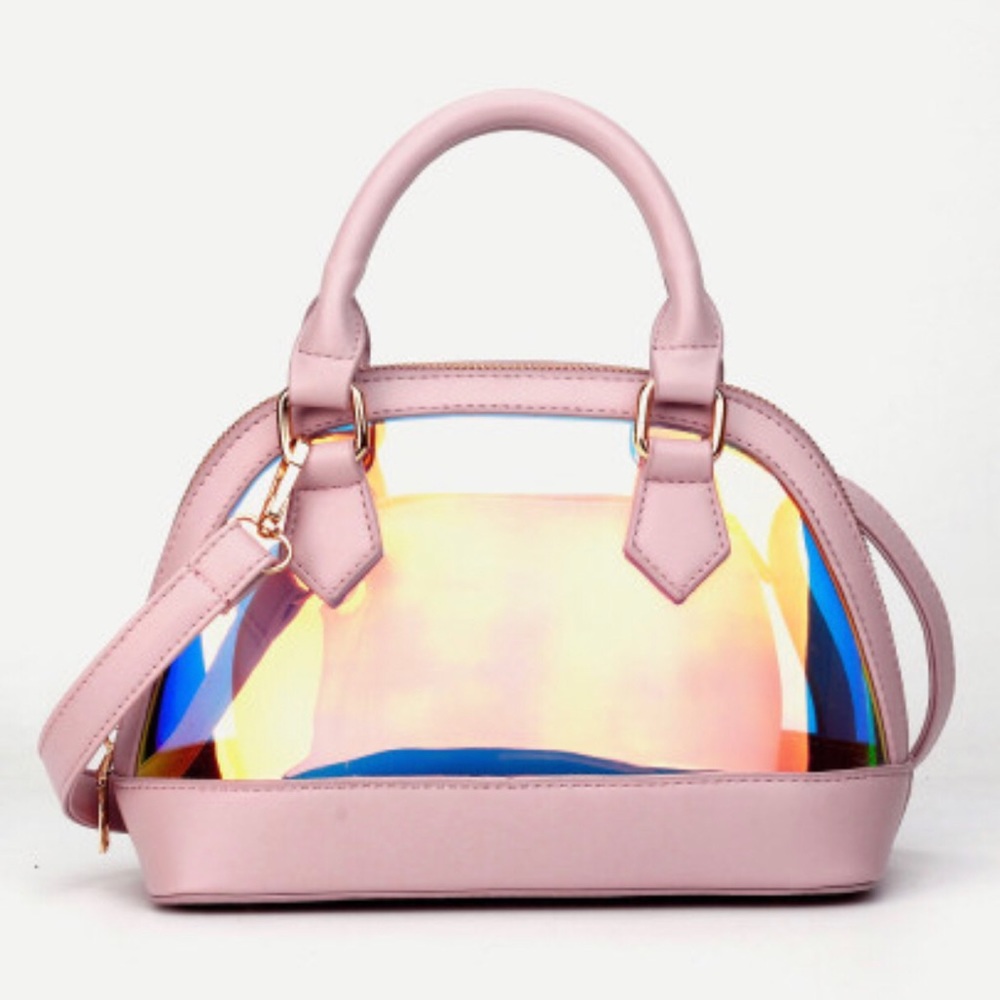 Iridescent Clear Handbag